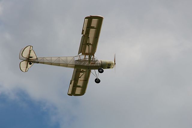 Langsamer Überflug