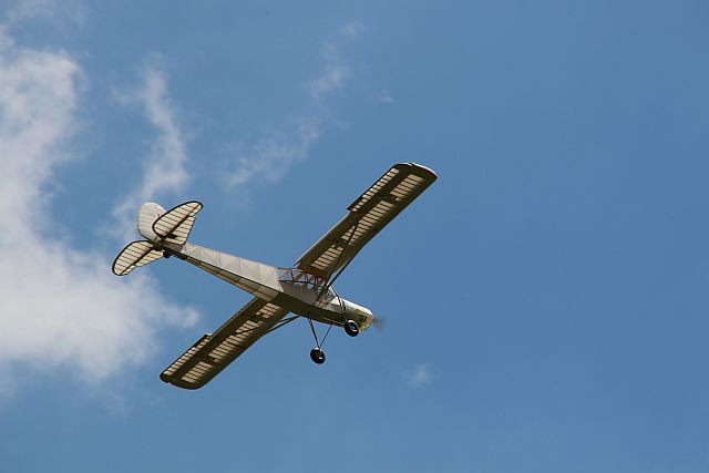 Langsamer Überflug